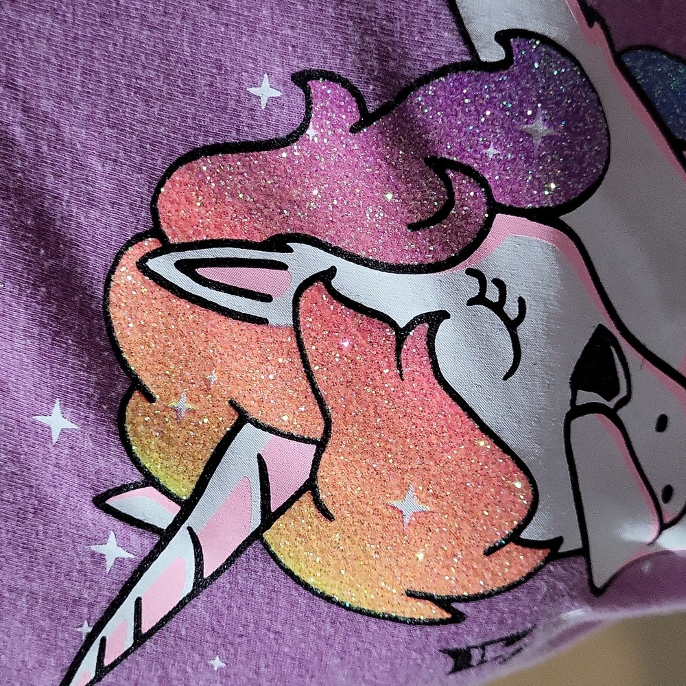 Justice Unicorn Shirt - Picture 3 of 7